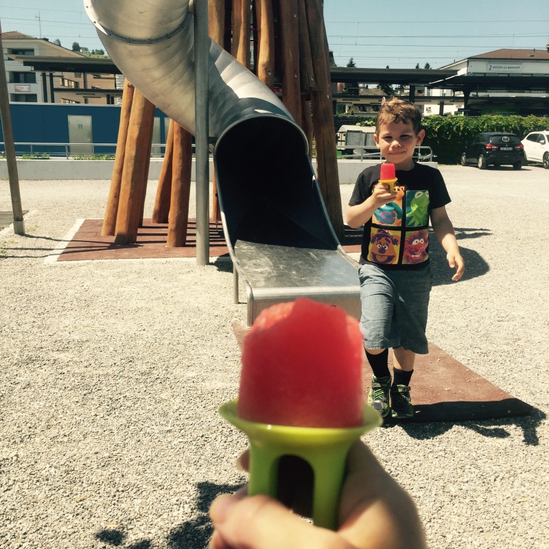Nothing better than a Watermelon popsicle on the walk over to the Badi